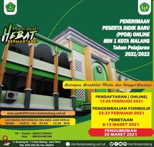 Penerimaan Peserta Didik Baru Min 1 Kota Malang