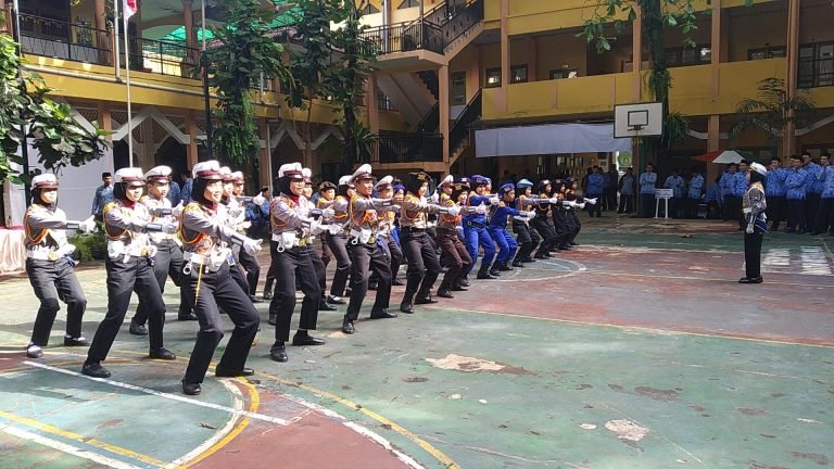 Pocil dan Pramuka MIN 1 Kota Malang Hibur Peserta Upacara Korpri