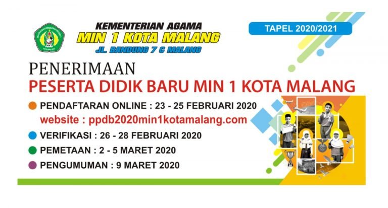 PPDB MIN 1 Kota Malang Buka Jalur Regular dan Unggulan