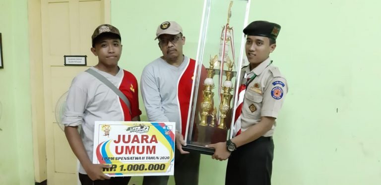 Pramuka MIN 1 Kota Malang Juara Umum Penggalang Mandiri  Spensatwa