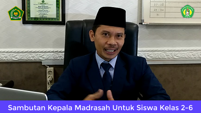 Sambutan Kepala MIN untuk Siswa Kelas 2-6