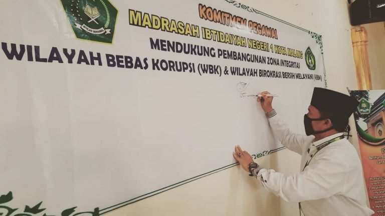 Komitmen Keluarga Besar MIN 1 Kota Malang