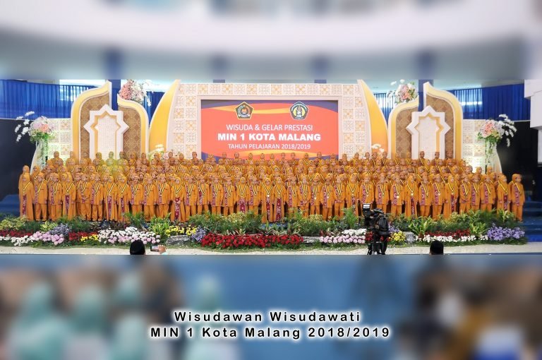 WISUDA DAN GELAR PRESTASI MIN 1 KOTA MALANG TAHUN PELAJARAN 2018-2019