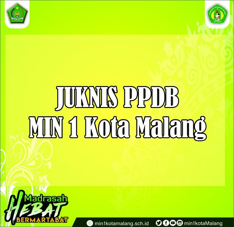 Juknis PPDB MIN 1 Kota Malang