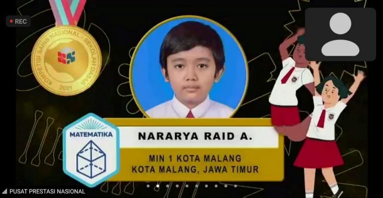 Jawara Matematika, Sukses Sabet Medali Emas di Kompetisi Sains Tingkat Nasional