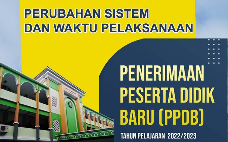 Pengumuman Perubahan Sistem & Waktu PPDB