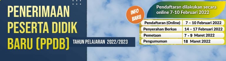 PPDB Tahun Pelajaran 2022/2023