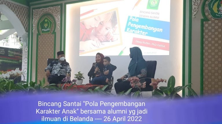 Bincang Santai dengan Alumni: Peran Orang Tua/ Guru sebagai Tinta Pertama dalam Pendidikan