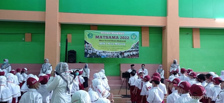Sambut Peserta Didik Baru melalui MATSAMA