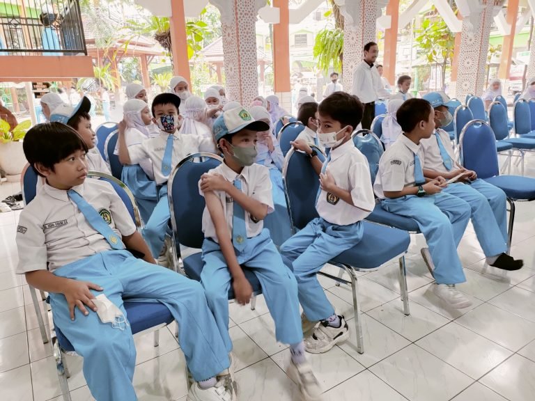 Ekspresi Lucu Siswa Saat Ikuti Pelaksanaan BIAS