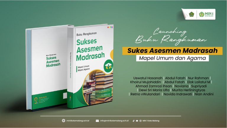 MIN 1 Kota Malang Meluncurkan Buku Rangkuman Sukses Asesmen Madrasah