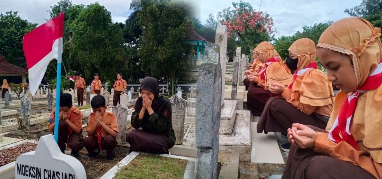 Simfoni Doa di TMP Untung Suropati: Pramuka MIN 1 Kota Malang Kunjungi Makam Pahlawan Sebagai Ruang Kontemplatif