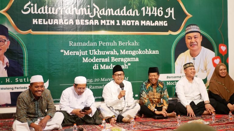 Perkuat Ukhuwah dan Moderasi Beragama, MIN 1 adakan Silaturahmi Ramadan Dihadiri Eks Wali Kota Malang Sutiaji