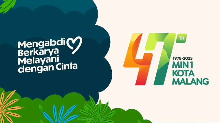 MIN 1 Kota Malang Luncurkan Logo HUT ke-47 dengan Tema “Mengabdi, Berkarya, Melayani dengan Cinta”