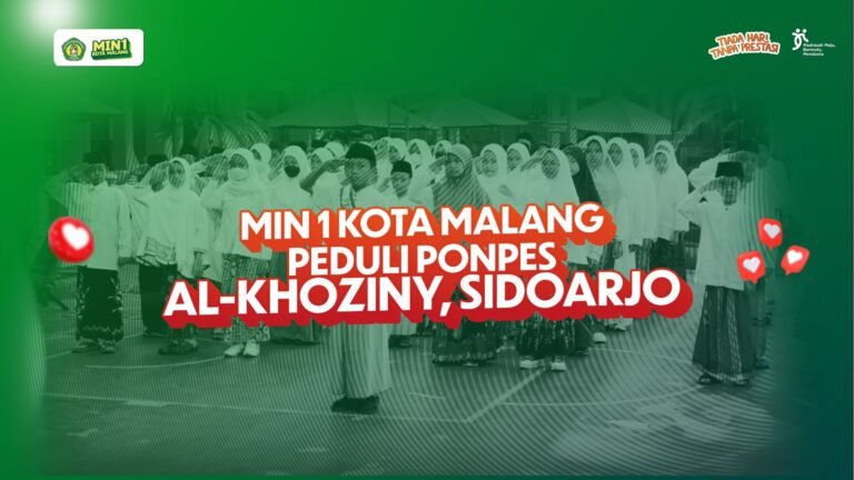 MIN 1 Kota Malang Himpun Donasi untuk Ponpes Al-Khoziny Sidoarjo