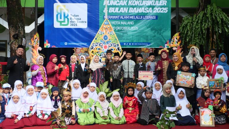 Puncak Kokurikuler Kelas 1 MIN 1 Kota Malang: Tanamkan Kepedulian Lingkungan Sejak Dini