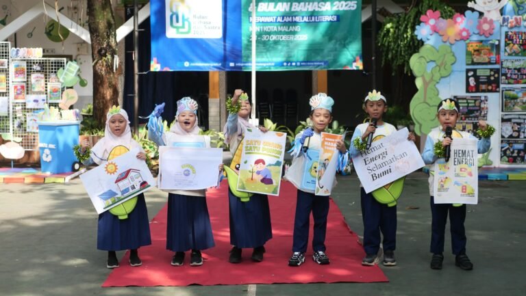 Puncak Kokurikuler Kelas 2 MIN 1 Kota Malang: Cinta Lingkungan sebagai Cermin Iman