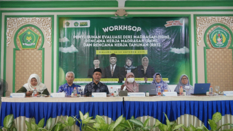 Optimalkan Potensi Madrasah: MIN 1 Kota Malang Gelar Workshop EDM dengan Dukungan Kemenag dan Tim Ahli